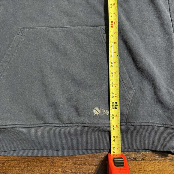 NOBLE OUTFITTERS Men's Blue Quarter Zip Sweater Pullover Size Large - Picture 8 of 10